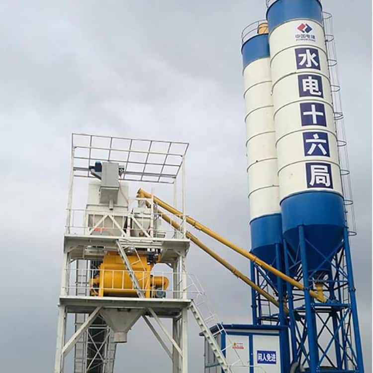 XCMG schwing official 90m3 mobile concrete batching plant HZS90VG China new concrete plant price